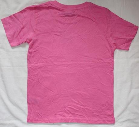 Ao199. sladce růžové tričko 6-7 let, 116