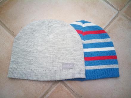 Přechodové čepice 2x kluk, primark