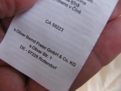 Černá zimní prošívaná bunda s kapucí s.oliver, s.oliver,40