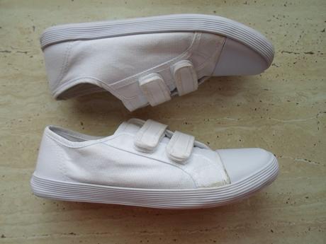 Bílé boty tenisky botasky sálovky, victory,36