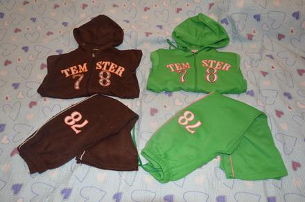 116 122 128 tepláková souprava 2x, 122