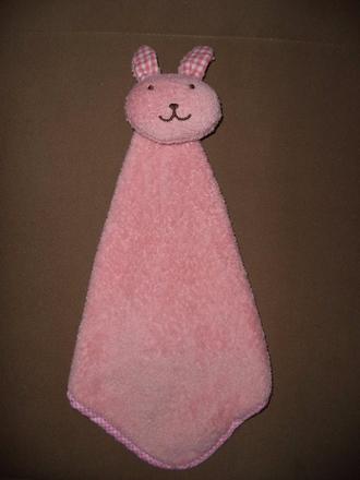 Plyšový ručník, usínáček,