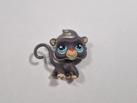 Littlest pet shop šedá opice, 