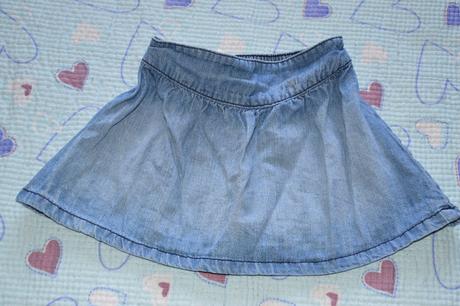Slabá džínová sukně, sukýnka, george,98