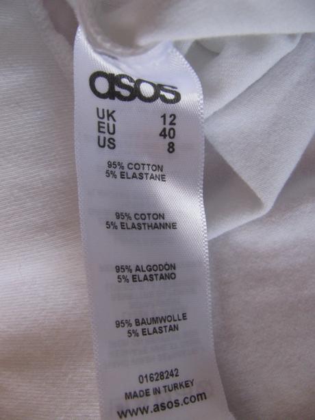 Bavlněné elastické šortky asos, 40