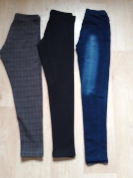 1x zateplené termo thermo legíny i jednotlivě, c&a,158