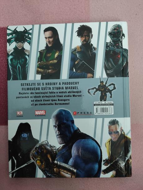 Marvel encyklopedie postav jako nová, 