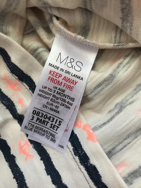 Triko+klobouk -v.3/6 m., marks & spencer,68