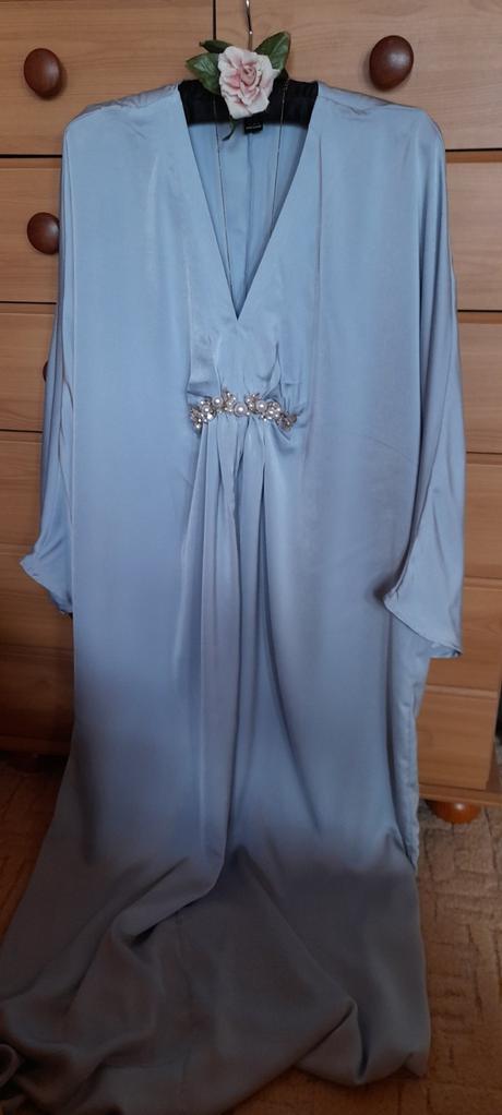Shein společenské dlouhé šaty abaya, s