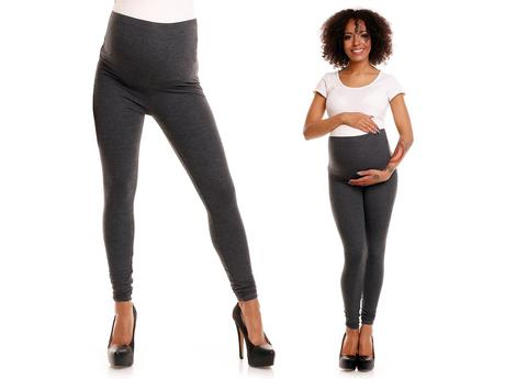 Bavlněné těhotenské legíny xl, xl