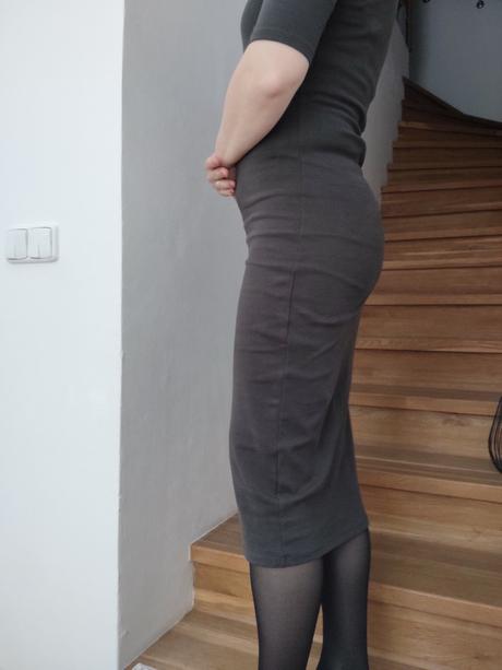 Zara midi bavlněné šaty vel. l, zara,l