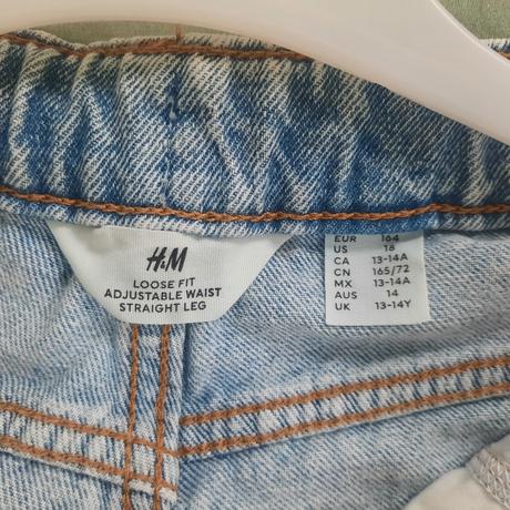 Džíny h&m, h&m,164