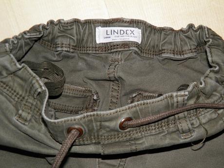 Klučičí khaki kraťasy - vel.140, lindex,140