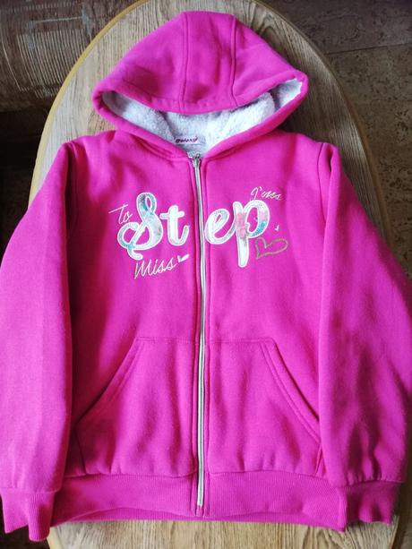 Mikina dívčí,teplá vel. 146., 146