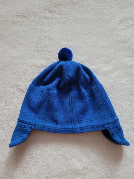 Přechodová čepice modrá, 110