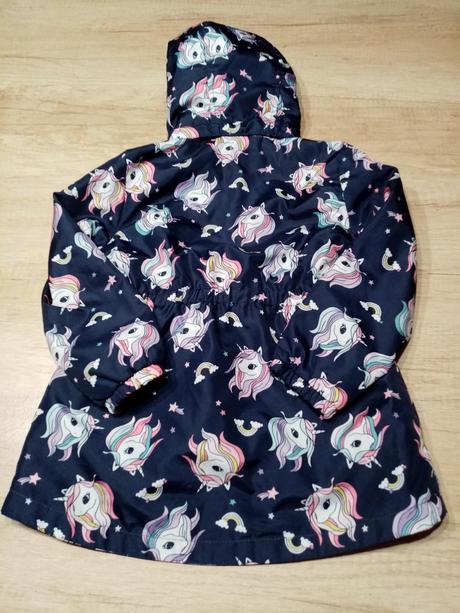 Jarní/letní bunda hm vel. 110 jednorožci, h&m,110