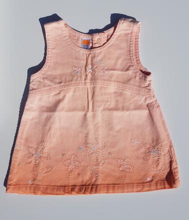 B44 dívčí manšestrové šatičky vel. 62-68, mini mode,62