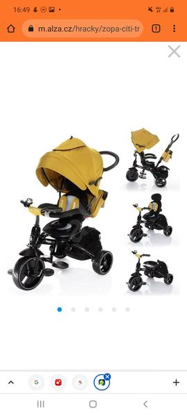 Tříkolka ZOPA. Recenze a zkušenosti maminek?