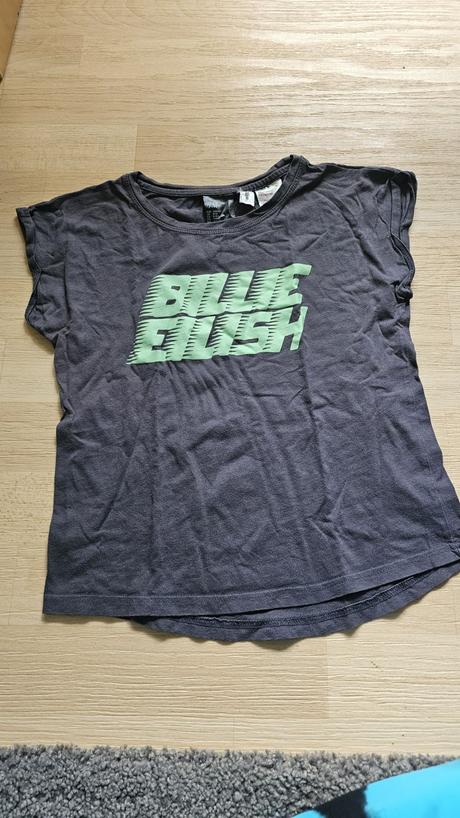 Pyžamo šedé billie eilish hm, h&m,134