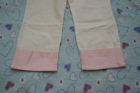 158 164 letní elastické 3/4 kalhoty, 164