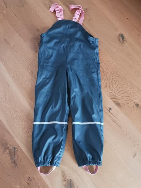 Zateplené kalhoty do deště č.122/128, 122
