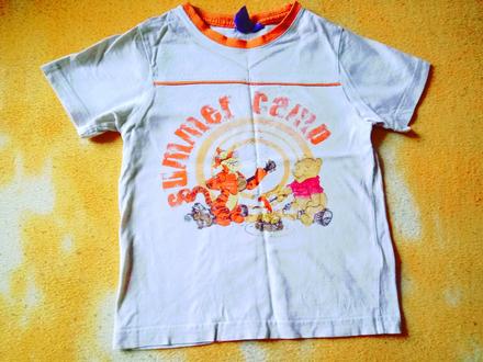 Tričko medvídek pú a tygřík, vel. 110, disney,110
