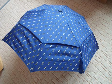 Modrý deštník automatický, 