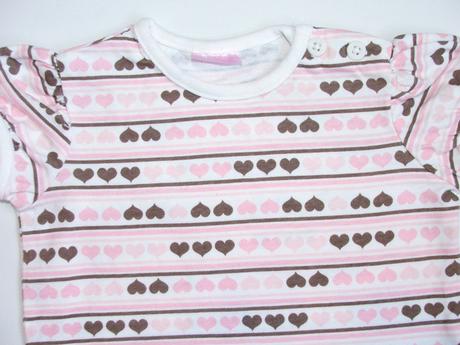 K1023 tričko se srdíčky vel. 68, cherokee,68