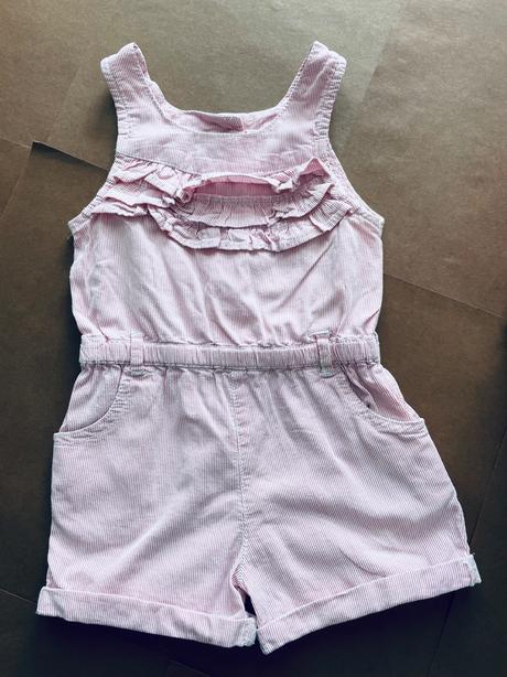 Overálek letní s proužky - v.9/12 měs, 80