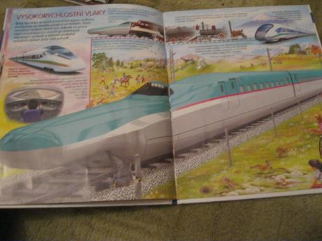 Knížka vlaky a železnice, 