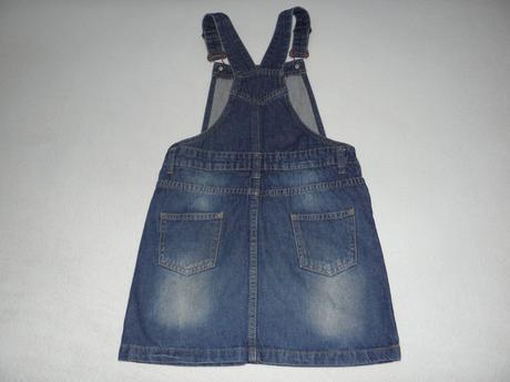 Riflová / džínová sukně s laclem denim co vel.140, denim co,140