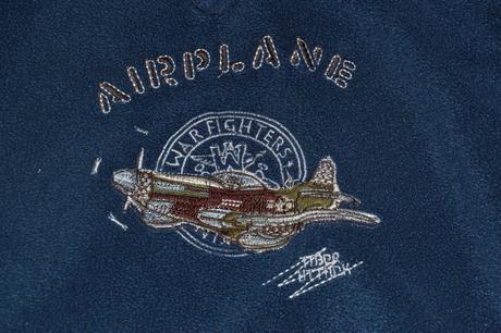 Fleesová mikina s letadlem, kiki&koko,98