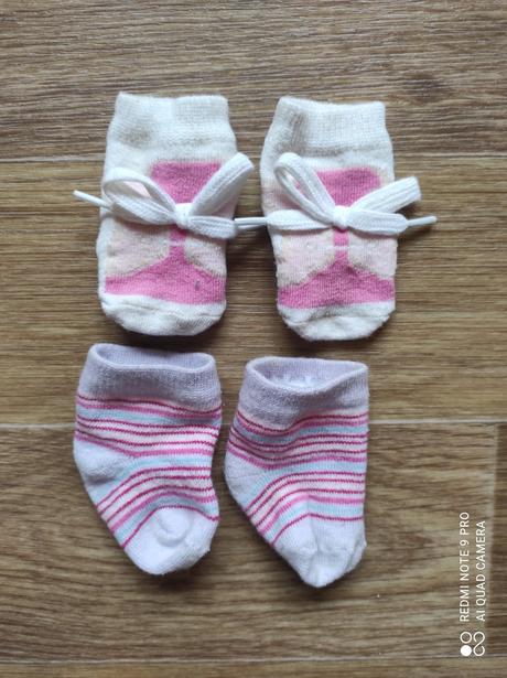 Ponožky babyborn 2 páry, 