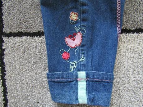 Riflové kraťasy pro holku vel.116 zn.knot so bad, 116