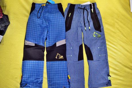 2x jarní  kalhoty v.98, kugo,98