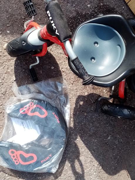 Tříkolka pukky cat s2, puky