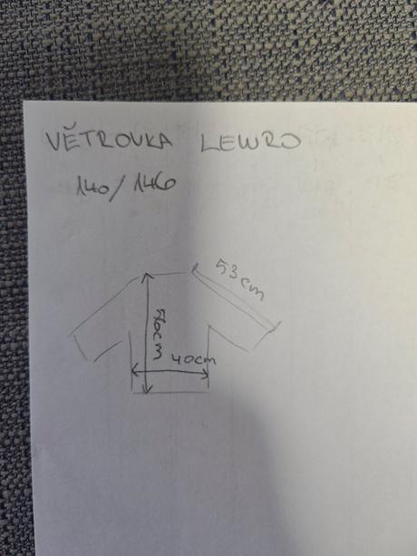 Ruzovo-fialova vetrovka bunda lewro 140/146, lewro,140