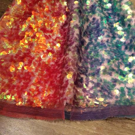 Barevná sukýnka s flitry h&m, h&m,110