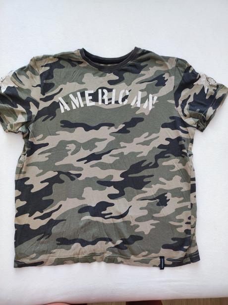 Maskáčové triko 134-140, terranova,134