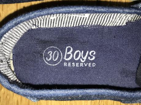 Bačkory, reserved,30