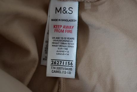 Legíny vel. 12 - 13 let, marks & spencer,158