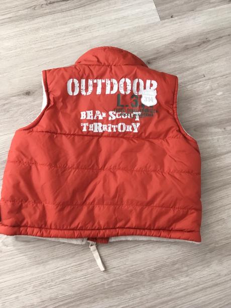 Teplá prošívaná vesta little boy star 68, little star,68