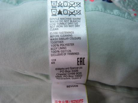 Jaro/ podzim bundička vel.110, marks & spencer,110