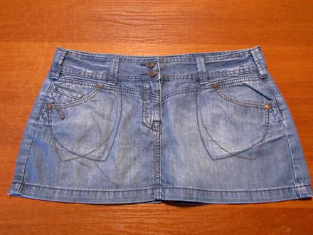 Džínová boková sukýnka vel 164-170, 170
