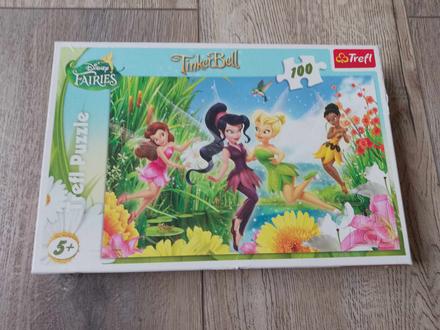 Puzzle víla zvonilka 5+,