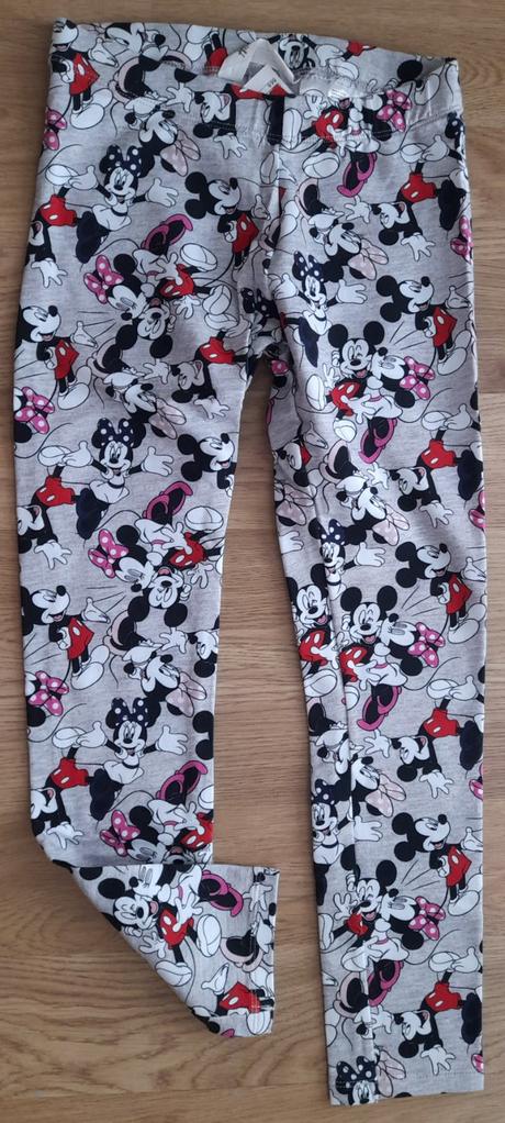 Legíny hm disney 8-9 let, h&m,134