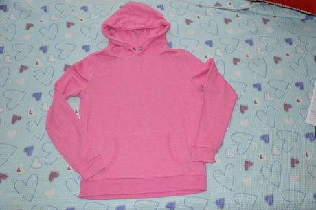 Růžová mikina, new look,158
