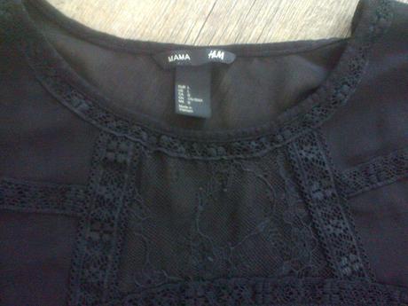 Těhotenská halenka h&m, h&m,l