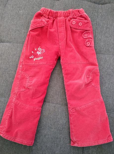 Zateplené kalhoty, 116