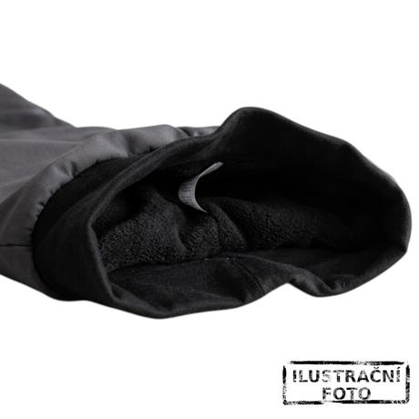 Zimní softshellové kalhoty do sněhu, maskáč/černá, 86 - 152